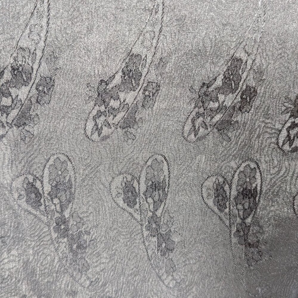 Notations Blouse Black Patterned Vintage Size 16 - image 3